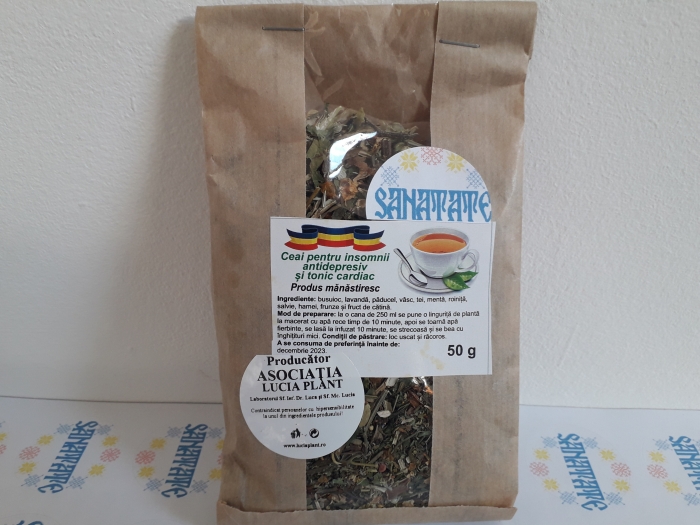 Ceai pentru insomnii antidepresiv și tonic cardiac