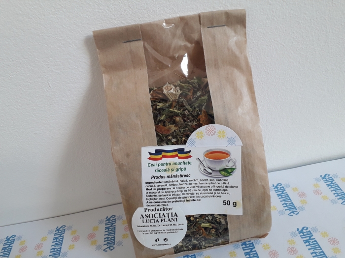 Ceai pentru imunitate,răceală și gripă