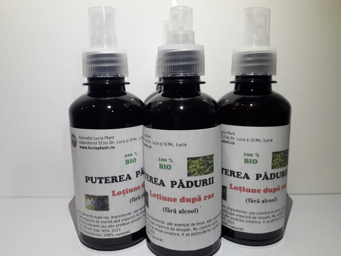 Puterea pădurii - Loțiune Bio după ras