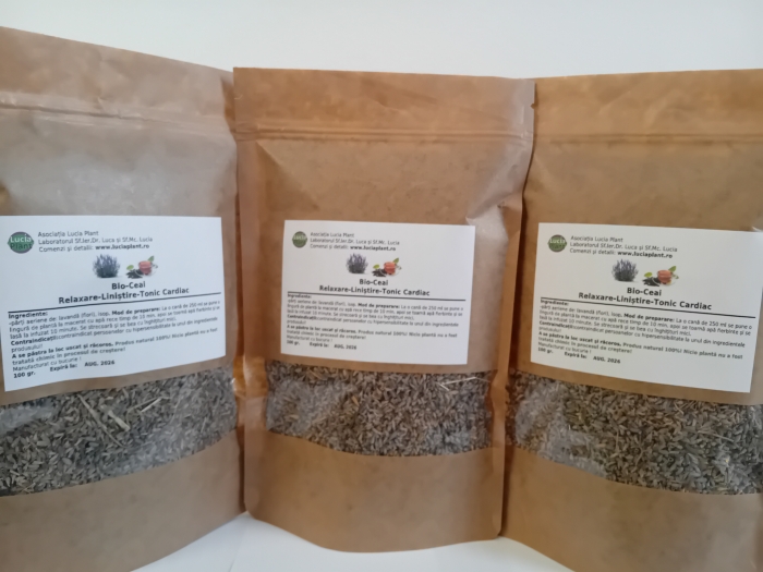 Bio-Ceai: Relaxare-Linistire-Tonic Cardiac - 100 grame (1)