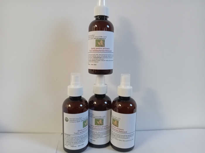 Spray pentru picioare - Antibacterian-Tonic Relaxant - 200 mililitrii (2)