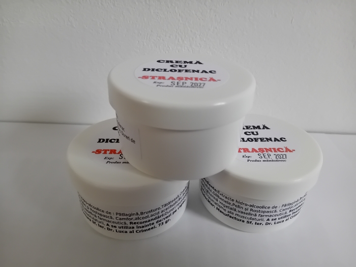 Cremă cu diclofenac
